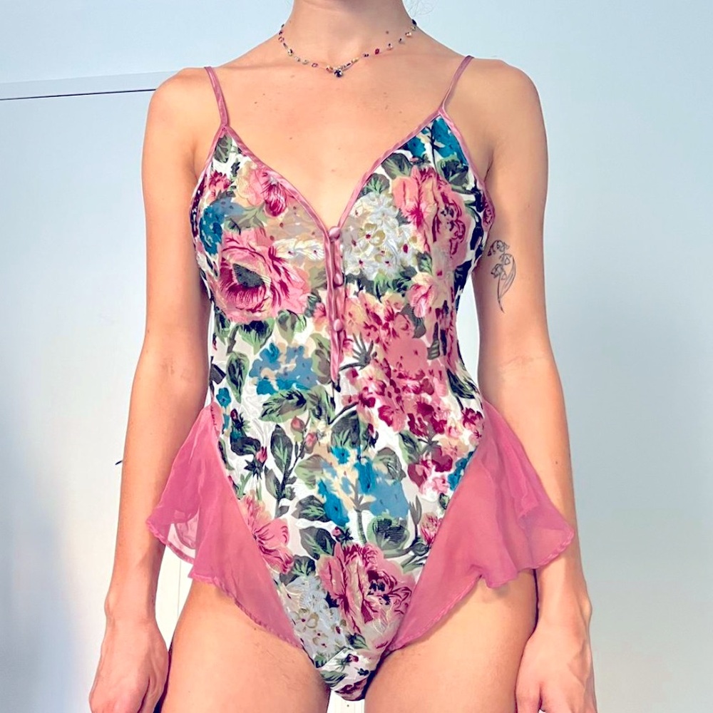 Victoria's Secret - Vintage Floral Bodysuit